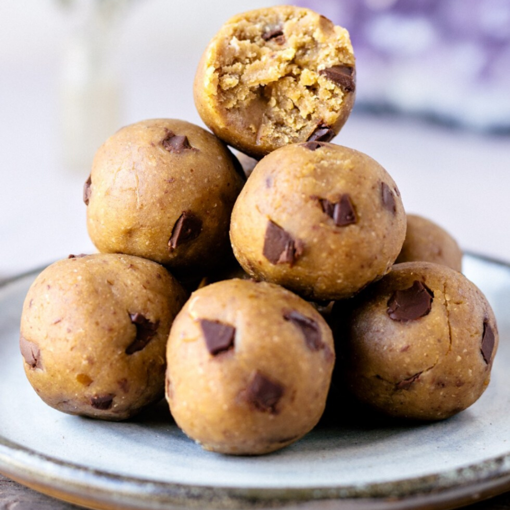 Cookie-dough-protein-balls